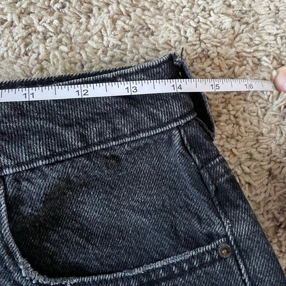 PacSun black denim Mom short - Picture 6 of 6